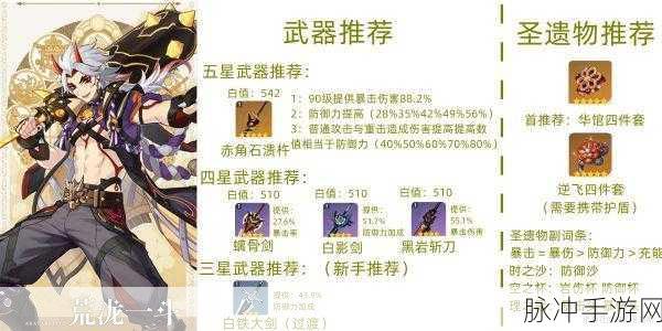 原神,荒泷一斗圣遗物词条的完美搭配攻略