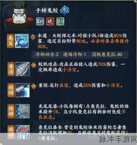 火影忍者手游变色龙获取攻略与技能深度剖析