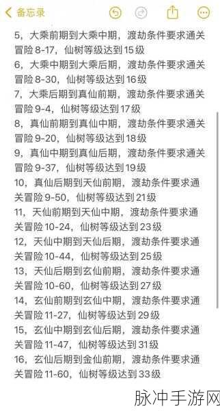 梦幻西游，全面解析渡劫条件与流程