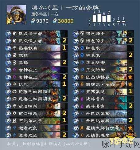 炉石传说圣骑士橙卡新变革，地标战术引领污手骑OTK新风潮