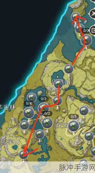 原神清心植物采集秘籍,高效路线与实战技巧大公开