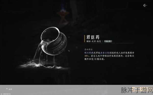 燕云十六声中君臣药的获取秘籍大公开