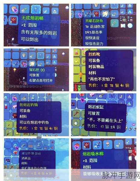泰拉瑞亚岩浆防护秘籍,全方位防护策略