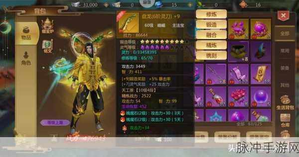 剑侠世界手游峨眉,职业技能与天赋属性的全面解读