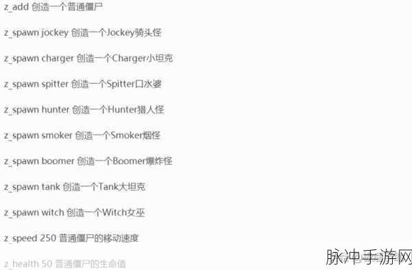 求生之路 2 多人联机秘籍,玩法全解析