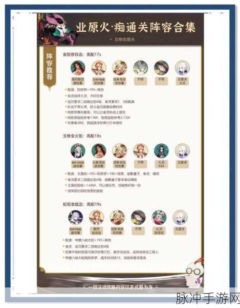 阴阳师手游新版业火原速通秘籍,阵容搭配与通关技巧大公开