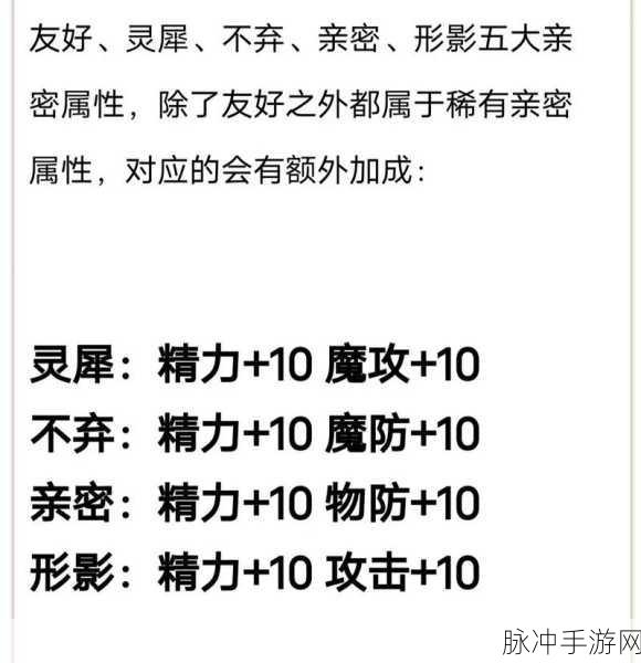 洛克王国,揭秘宠物亲密度提升全攻略