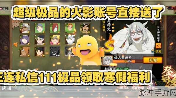 影级特派任务解锁新篇章,火影忍者邮政兑换,速递艺术的极致展现