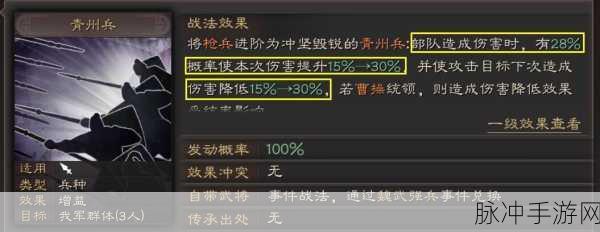三国志战略版,马超黄忠张飞五虎枪的超强组合与组建秘籍