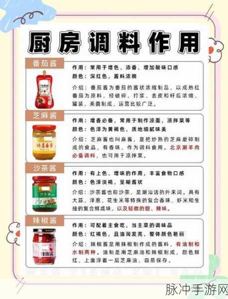 小森生活调料获取大揭秘，调味料收集全攻略