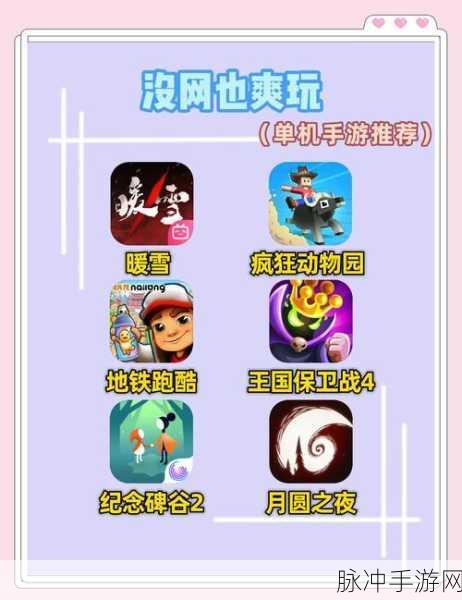 单机模式大放异彩,不联网也能嗨翻天的游戏攻略秘籍