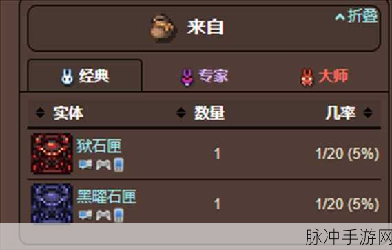 泰拉瑞亚探险记,解锁岩浆石的炽热奥秘