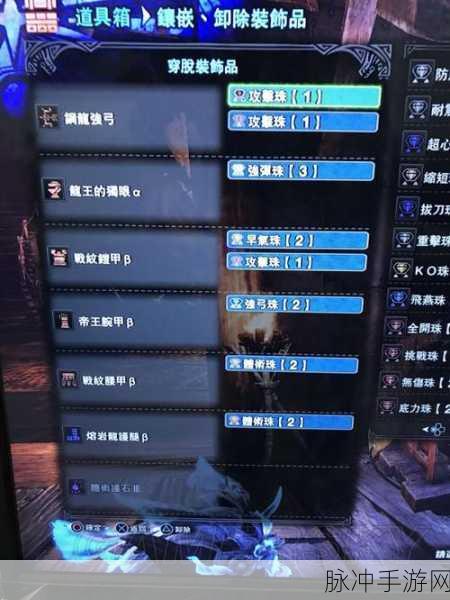 怪物猎人世界PC版,弓箭搭配全攻略,助你狩猎更高效!