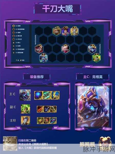 云顶之弈,揭秘大嘴最强阵容,助你轻松登顶