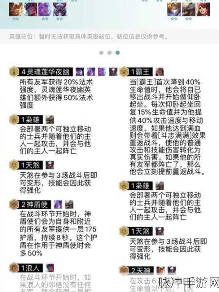云顶之弈火男阵容搭配秘籍,点燃胜利之火