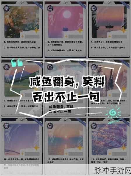 咸鱼翻身!咸鱼之王青囊角色深度剖析与实战攻略
