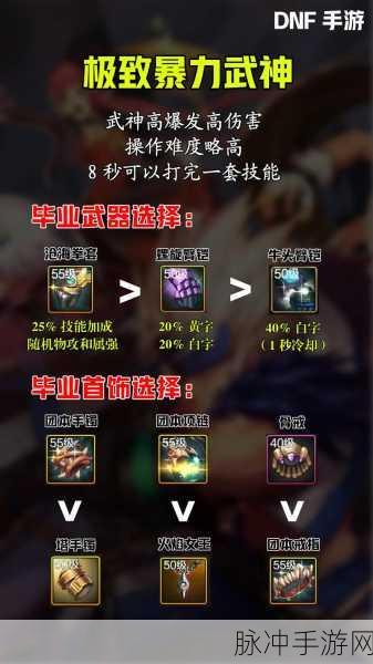 DNF武极职业装备搭配秘籍,解锁战力飙升新境界