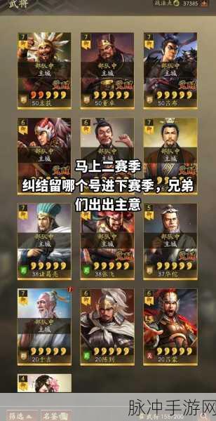 三国志战略版孟获,拆还是留?玩家必看解析