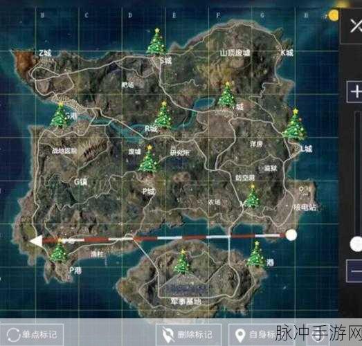 和平精英雪地奇遇,圣诞树惊喜连连,刷新点全攻略!