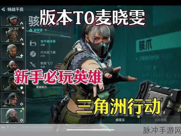 三角洲行动,骇爪麦晓雯,揭秘顶尖电子攻防专家的游戏秘籍