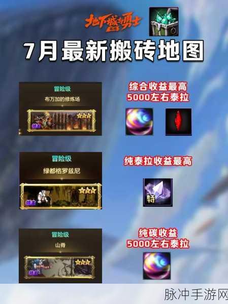DNF魔界搬砖新大陆,揭秘最高收益的秘密区域