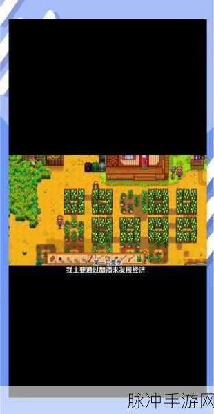 星露谷物语,第一年酿酒开局,新手也能变富豪