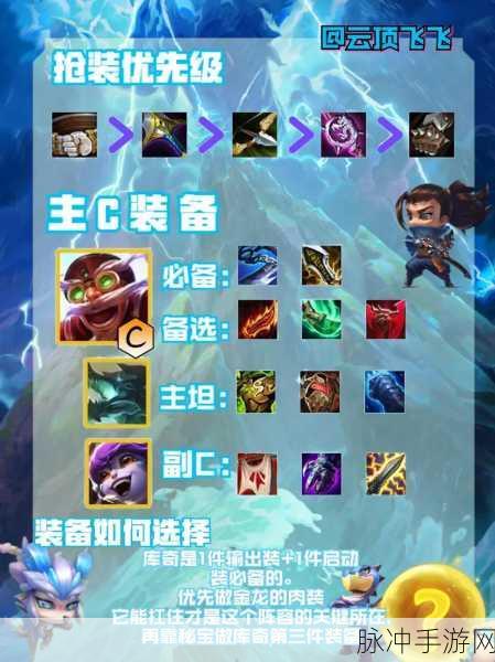 云顶之弈新纪元,库奇领衔飞天阵容,解锁战场霸主秘籍