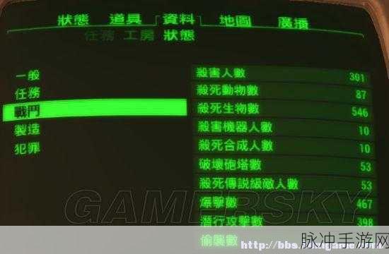 辐射3人物属性与技能Perk加点全攻略