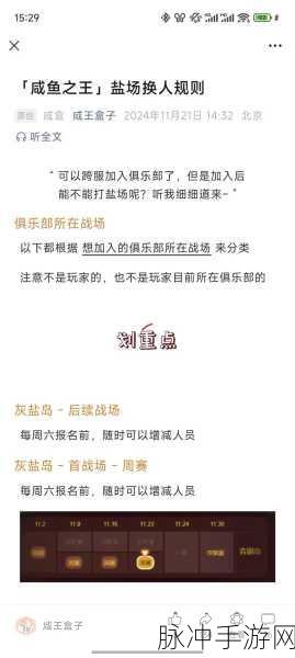 咸鱼之王第95-3关轻松破局,秘籍全公开!