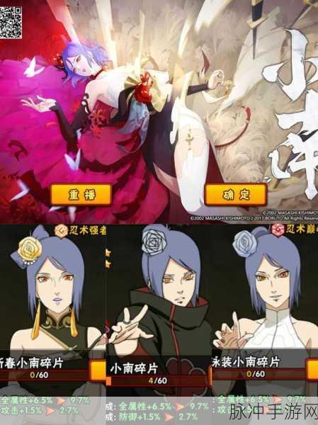 火影忍者手游深度解析,Naruto、Sakura、小南如何重塑忍者世界
