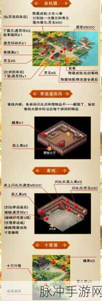 仙剑奇侠传之新的开始,探寻天女散花四大秘境全攻略