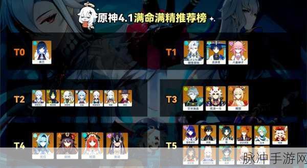 原神满命角色强度争霸赛,谁将登顶王者宝座?