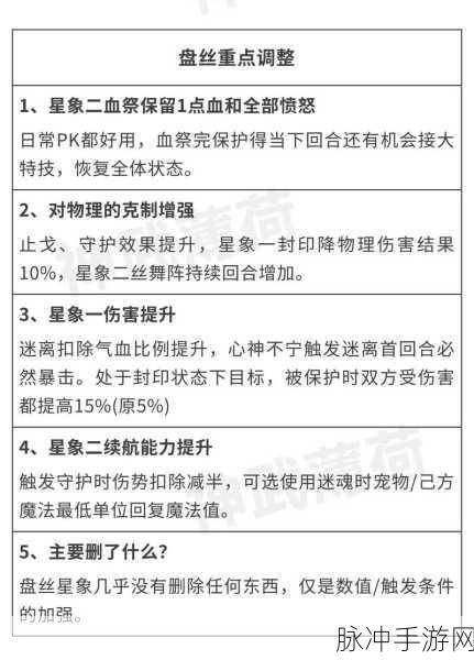 神武4盘丝岭飞升技能全攻略，技能运用与克制之道