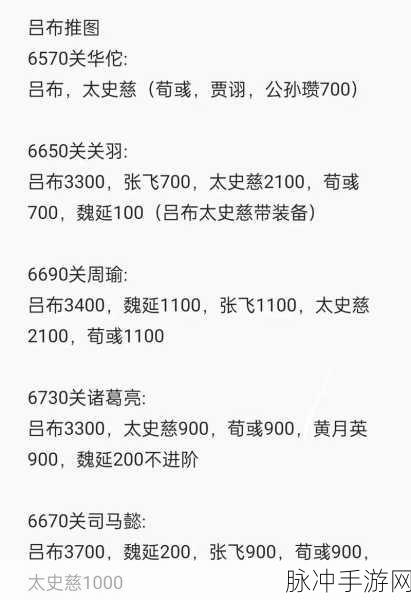 咸鱼之王6970关太史慈通关秘籍大公开