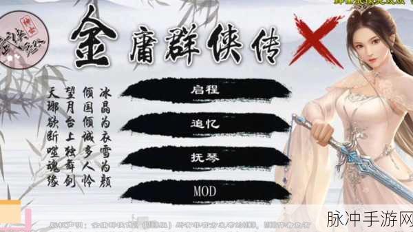 金庸群侠传3深度探索,解锁江湖秘籍,内置修改器代码全揭秘