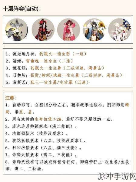 阴阳师帝释天阵容搭配全攻略