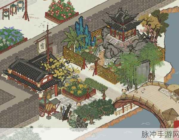 牡丹亭梦回江南,百景图中绘古韵——探索古色古香的园林画卷