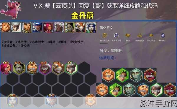 金铲铲之战深度探索,铁拳蔚阵容实战攻略与玩法全览