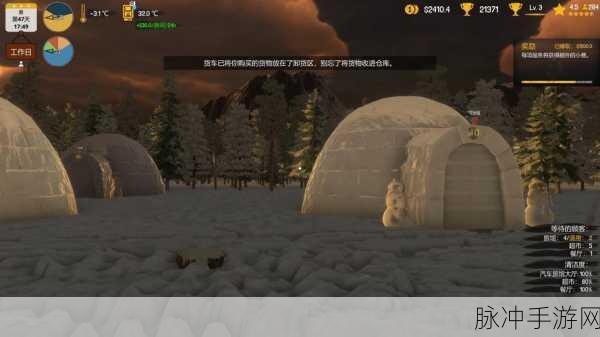 新雪地大亨模拟器,打造你的冰雪商业帝国