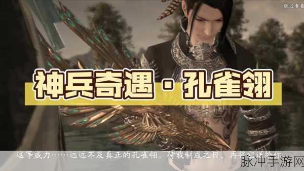 天涯明月刀神兵孔雀翎获取全攻略