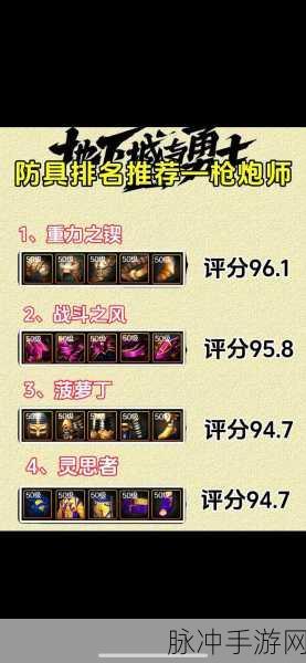 DNF枪炮师挑战贪食巨兽,装备选择全攻略