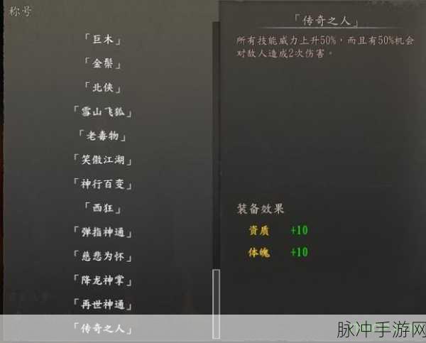 河洛群侠传深度解析,百损武功选择与培养全攻略