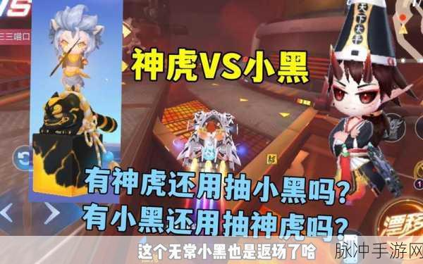 QQ飞车手游,玉玺神虎与小黑强度深度剖析