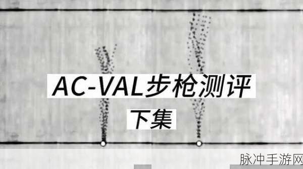和平精英ACVAL步枪,强度、性能与实战战术全揭秘