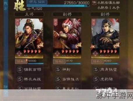 甘宁战法搭配全攻略,三国志战略版中的暴力美学