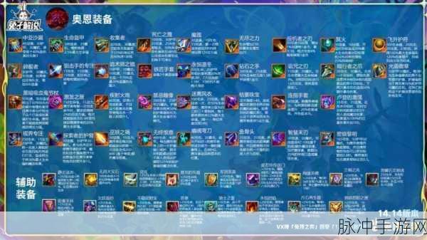 云顶之弈新版本装备风云榜与策略全揭秘