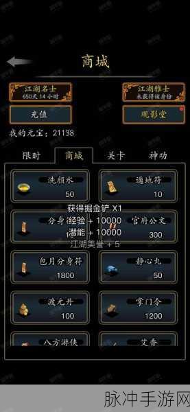 放置江湖桃庄探险,解锁绝世武功秘籍的终极攻略