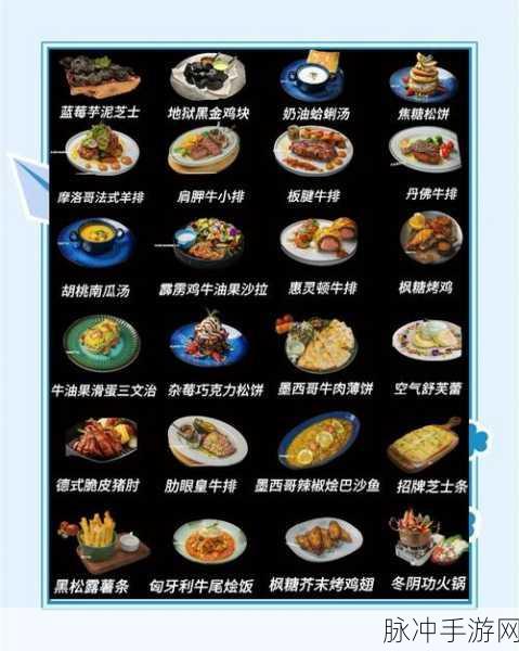 魔域家园美食奇遇,解锁独特食谱的秘制奥秘