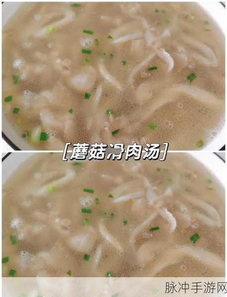 妄想山海蘑菇肉汤烹饪秘籍,解锁美味与增益的双重享受