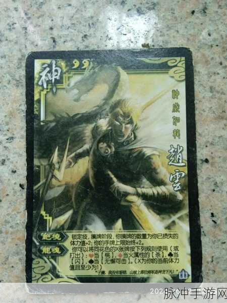 揭秘三国杀神武将版本,领略策略对决的魅力